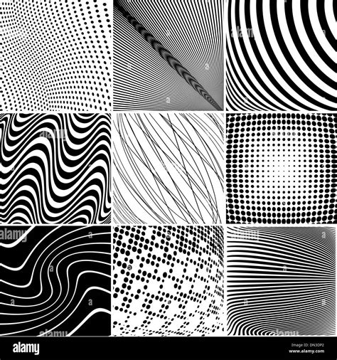 Warped Design Stock Vector Images Alamy