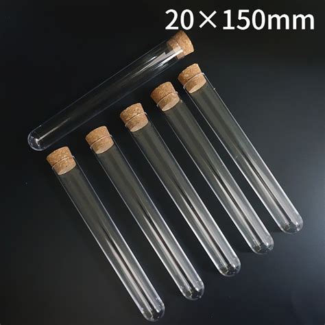 Pcs Pcs Pcs Pcs X Mm Transparent Plastic Test Tube Stopper