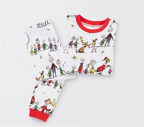 Tight Fit Adult Grinch™ Pajamas | Pottery Barn Kids