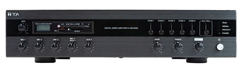 A Dmz As A D Series Digital Mixer Amplifier Products Toa