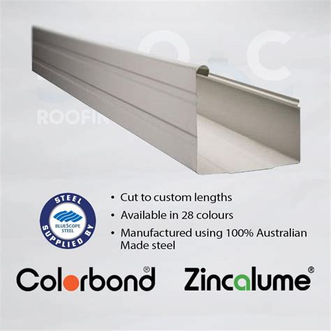 Feature Gutter Colorbond® And Zincalume Roofing Options Centre