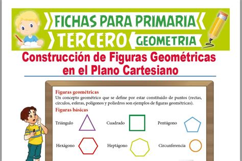 Ficha De Construcci N De Figuras Geom Tricas En El Plano Para Tercer