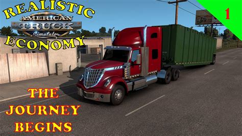 American Truck Simulator Realistic Economy Ep 1 Driving For Others To