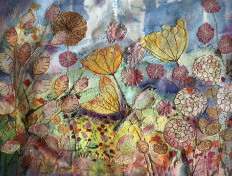 Into late summer | Textile art quilt, Art quilts, Painting