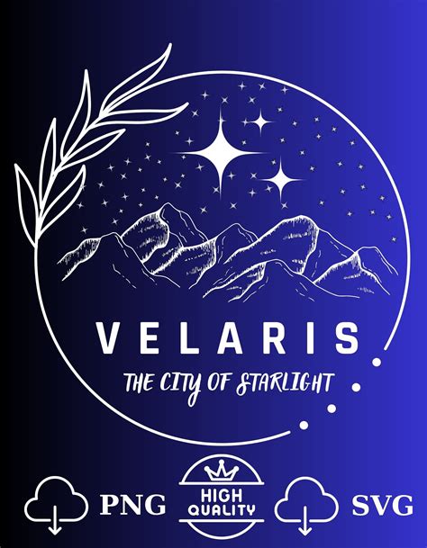 Buy Velaris Svg Png Files Acotar Acomaf Svg Velaris City Of Online In