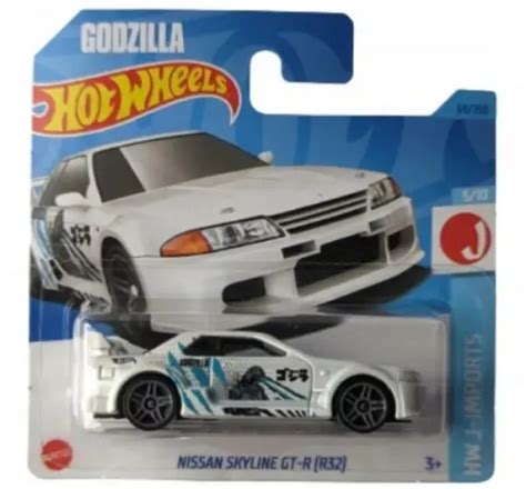 Hot Wheels Nissan Skyline Gt R R Godzilla Short Card Jdm Mega Rare Picclick Uk