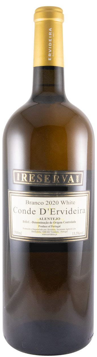 2020 Conde D Ervideira Reserva Branco 1 5L