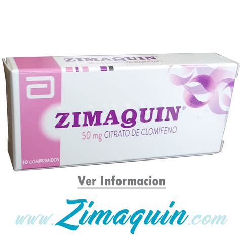 Zimaquin Mg Abbott Citrato De Clomifeno Peru