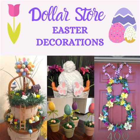 Diy Dollar Store Easter Decorations Hubpages