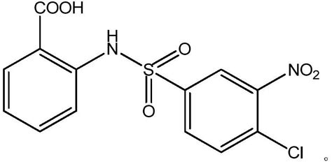 Application Of 2 4 Chloro 3 Nitrophenyl Sulfonamido Benzoic Acid In