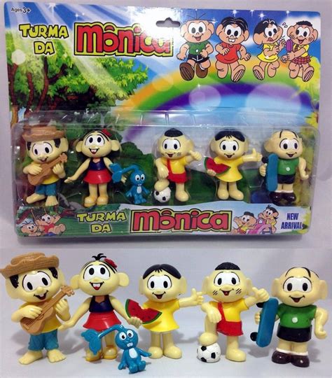 Turma Da M Nica Miniaturas Bonecos Kit R Em Mercado Livre