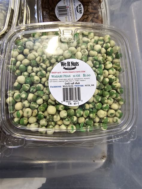 Wasabi Peas – We R Nuts