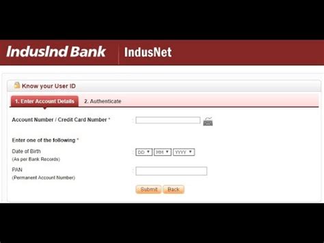 Check IndusInd Bank Credit Card Application Status Online YouTube