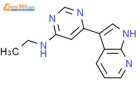 866545 47 3 4 Pyrimidinamine N Ethyl 6 1H Pyrrolo 2 3 B Pyridin 3 Yl