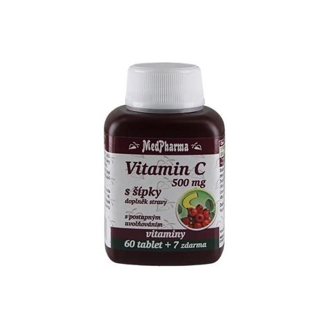 MEDPHARMA Vitamin C 1000 mg s šípky 30 7 tablet Onlinelekarna cz