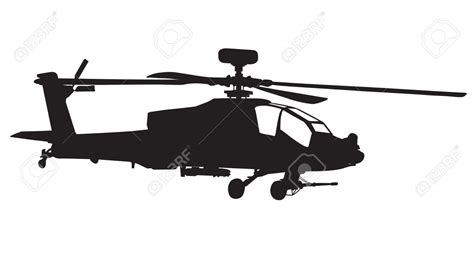 Military Helicopter Silhouette | Free download on ClipArtMag