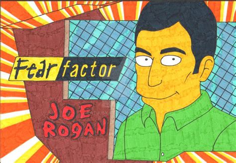 Joe Rogan Fear Factor The Simpsons style by tatjuska on DeviantArt