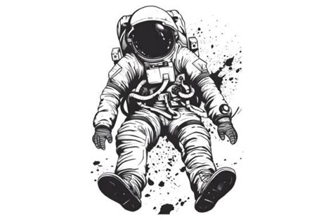 Astronaut Coloring Page for Adults Graphic by Forhadx5 · Creative Fabrica