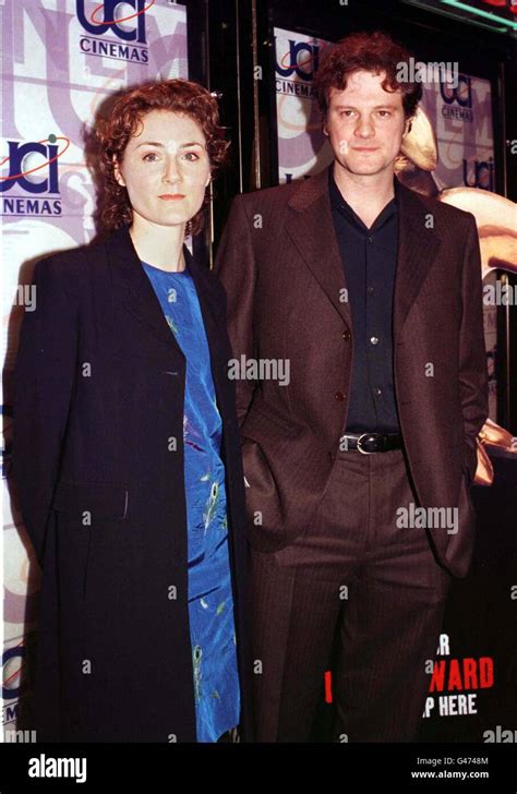 Colin Firth And Ruth Gemmell Stock Photo Alamy