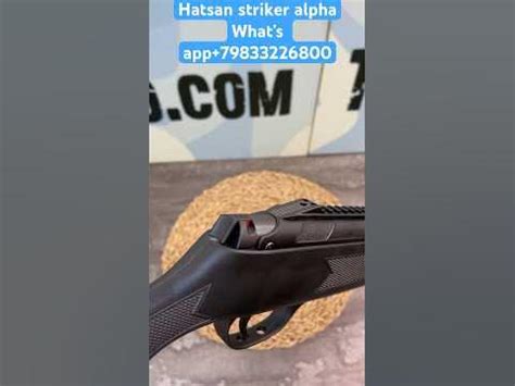 Пневматическая винтовка Hatsan striker alpha 4.5мм обзор, винтовка ...
