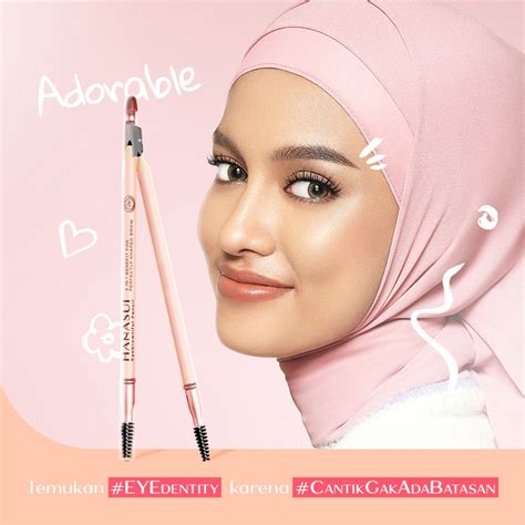 Jual Hanasui Eyebrowtiful Pencil Gr Brown Black Light Brown