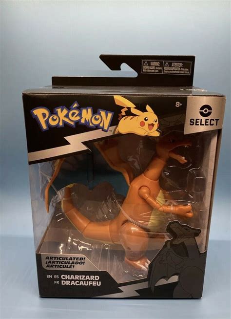 Pokemon Select Inch Battle Charizard Articulated Jazwares Figure In