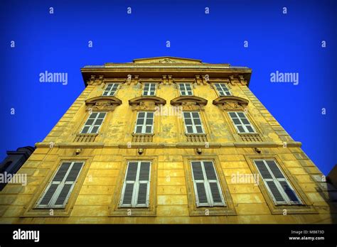 Blue And Yellow Architecture Hi Res Stock Photography And Images Alamy