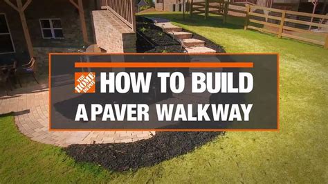 How to Build a DIY Paver Walkway - Outdoor Living - How To Videos and ...