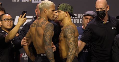 UFC 269 weigh-in video - MMA Fighting