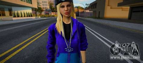 Cute Blonde For GTA San Andreas