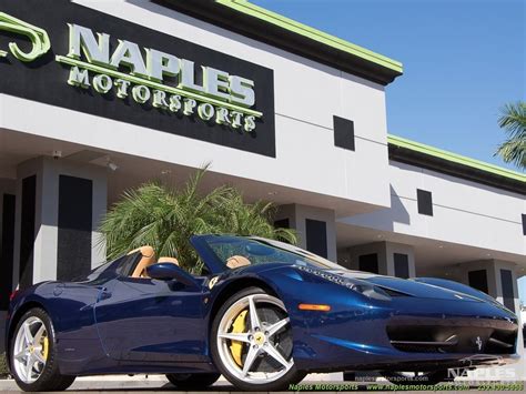 Used 2014 Ferrari 458 For Sale Sold Naples Motorsports Inc VIN