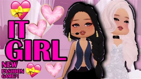 Playing It Girl For The First Time Roblox New Fashion Game Youtube