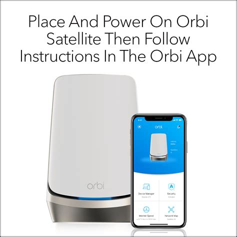 Netgear Orbi 960 Series Axe11000 Quad Band Mesh Wi Fi 6e Satellite 1