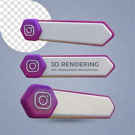 Информационный баннер 3d рендеринг изолированный прозрачный фон ...