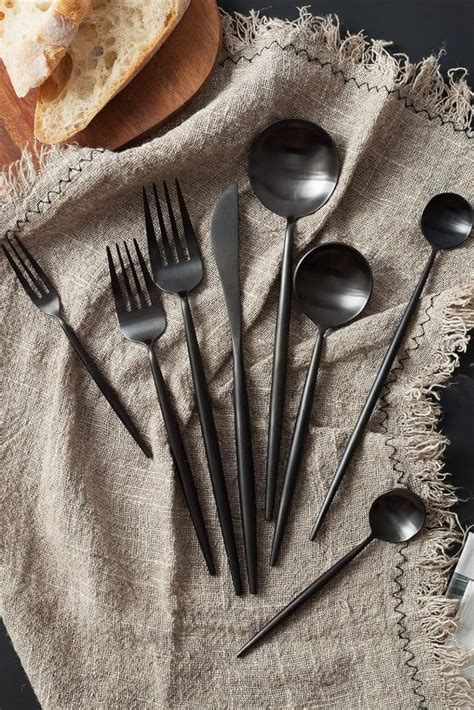 Homelux Theory Stainless Steel Silverware Set Sets Of Pc