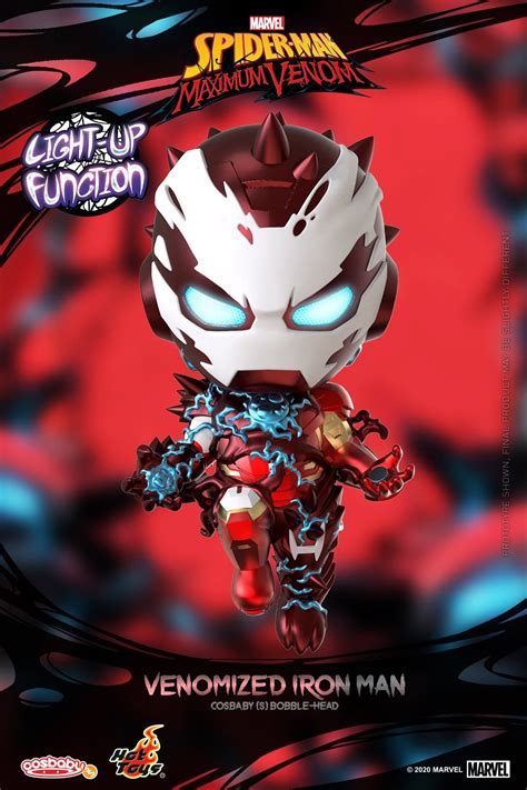 Venomized Marvel Heroes Get New Cosbaby Figures From Hot Toys