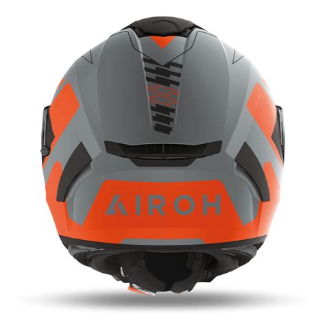 Casco Integrale Airoh Spark Rise Orange Matt Kmotoshop It