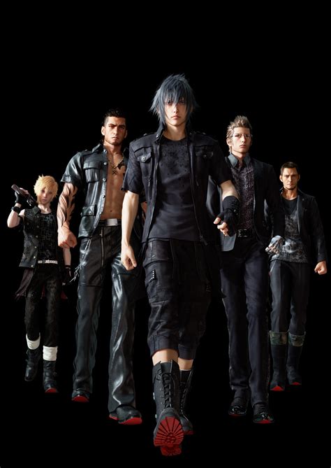 Final Fantasy Xv Main Cast Officially Detailed New Artwork Released Nova Crystallis