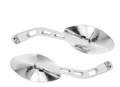 Espelho Externo Oval Billet ORIGINAL HOT ROD l PEÇA DE CARROS ANTIGOS