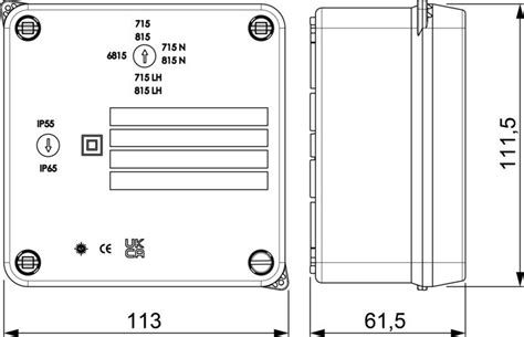 Caja Estanca 153X110X65Mm RHONA Un Mundo En Equipamiento Y Soluciones