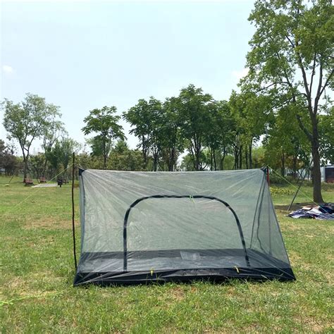 Outdoor Ultralight Mosquito Mesh Tent Insect Repellent Net Tent Guard ...