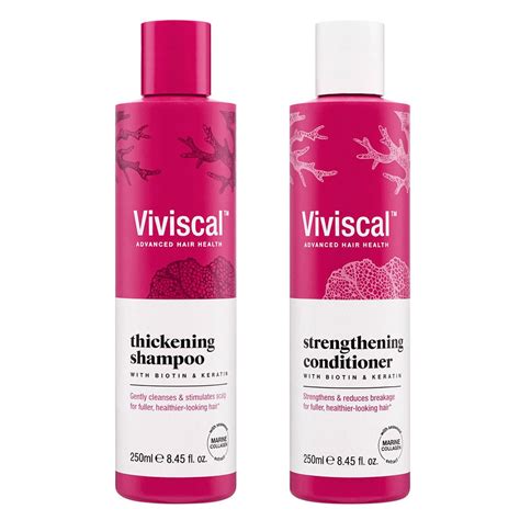 Viviscal Biotin And Keratin Infused Thickening Shampoo And Strengthening Conditioner Set 845 Oz