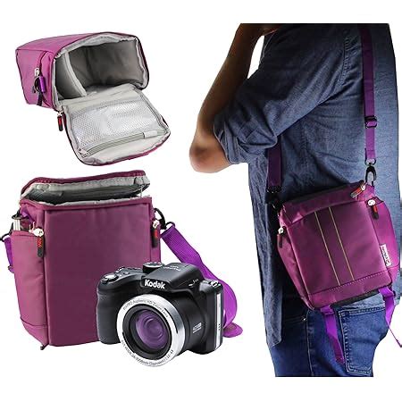 Amazon Navitech Purple DSLR Camera Carrying Case And Travel Bag