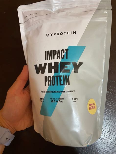 Myprotein Impact Whey Protein Powder Vanilla Raspberry Health And Nutrition Health Supplements