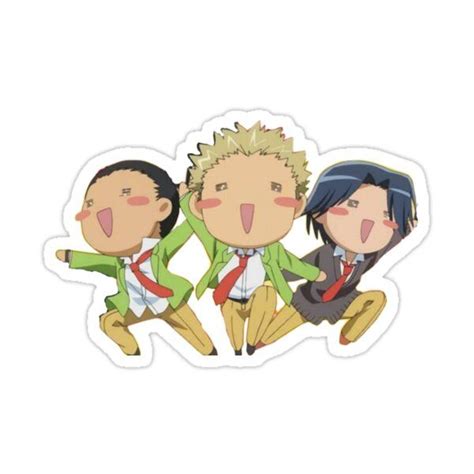 Funny Maid Sama Chibi Sticker For Sale By The Baka San Store Chibi