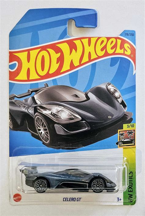 Embalagem Danificada Hot Wheels Exotics Celero Gt Universo Hot Wheels