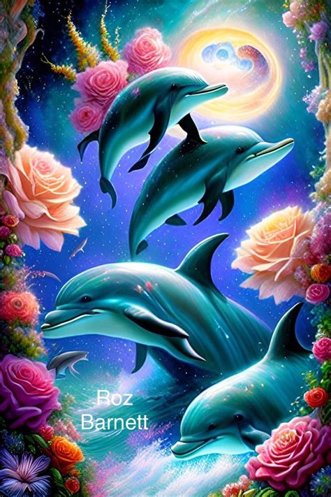 Pin by Lynn Whitaker on Dolphins | Dolphin painting, Dragon pictures ...