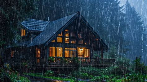 Listen Relax Fall Asleep Instantly With Heavy Rain On Roof