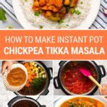 Instant Pot Tikka Masala With Chickpeas Sweet Potato Vegan