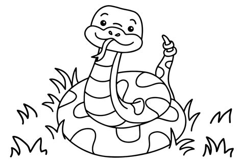 Rattlesnake Coloring Free Printable Coloring Pages